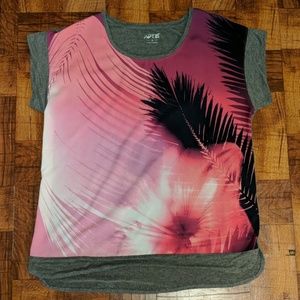 Apt Floral Tropical Tee